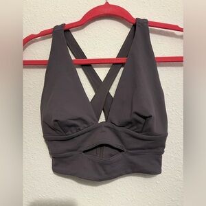 #498 Free People Movement Mauve Sports Bra Small